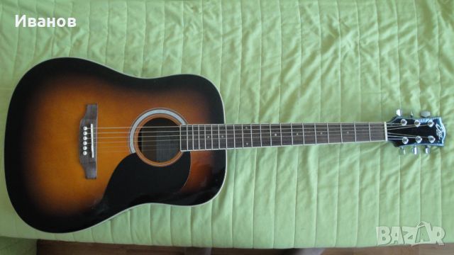 Продавам италианска акустична китара ЕКО, снимка 1 - Китари - 46417231