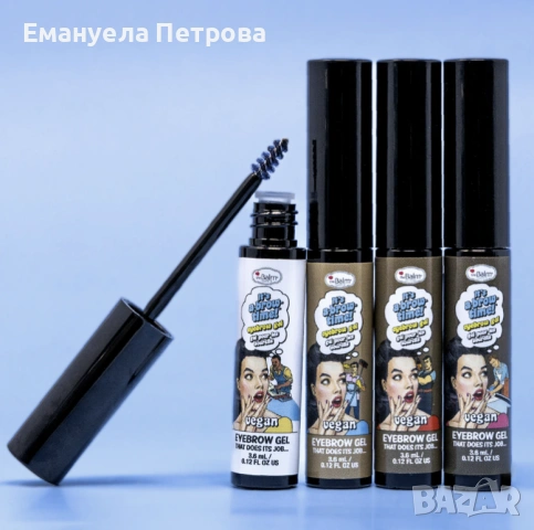 Гел за вежди theBalm It's a Brow Time Brow Gel, Цвят: Clear