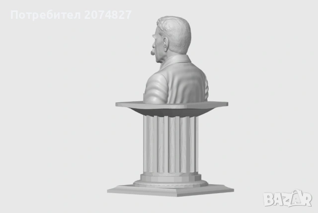 ИВАН ВАЗОВ (бюст, статуетка), снимка 4 - Статуетки - 53453498