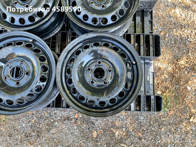 4бр.Железни джанти 15цола 5x112 за Vw Caddy(2004-2026),Golf 5,6,7,8,Audi А3,Skoda,Seat, снимка 4 - Гуми и джанти - 51809981