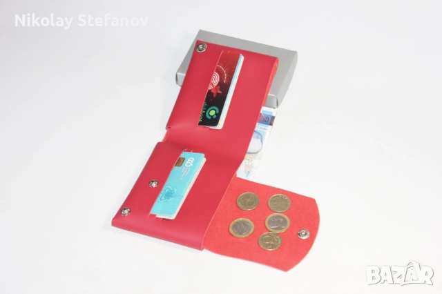 Класически оригами портфейл, снимка 4 - Портфейли, портмонета - 52740678