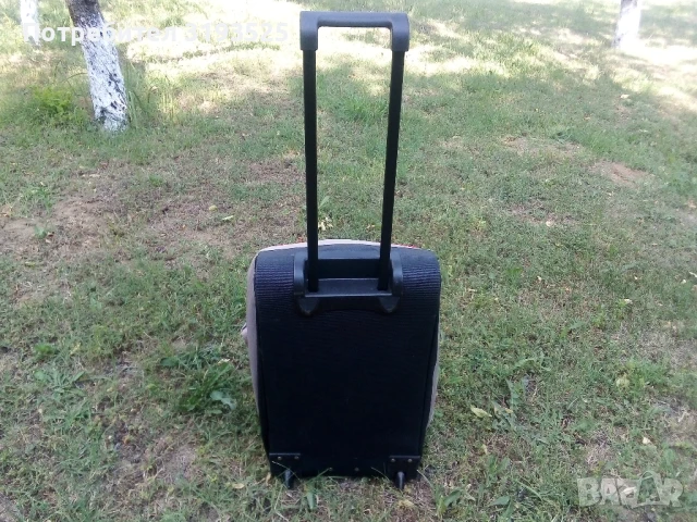 Пътнически сак с телескопична дръжка и колелца, снимка 3 - Сакове - 50674793