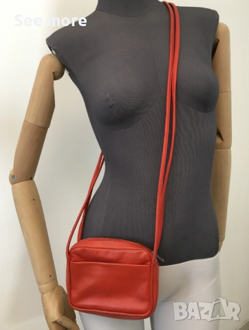 COS чанта естествена кожа