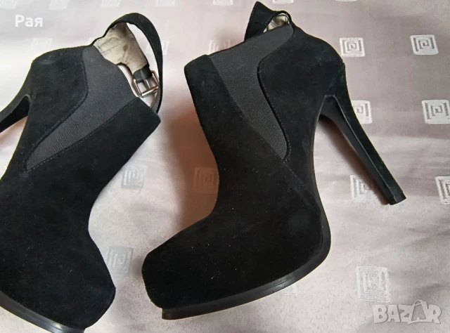Дамски кожени обувки на висок ток Nine West, снимка 4 - Дамски ежедневни обувки - 50705588