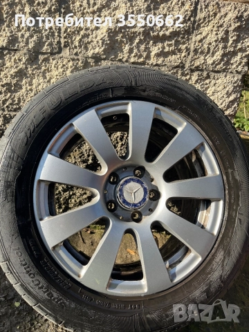 Оригинални джанти 16 Мерцедес , снимка 2 - Гуми и джанти - 52987998
