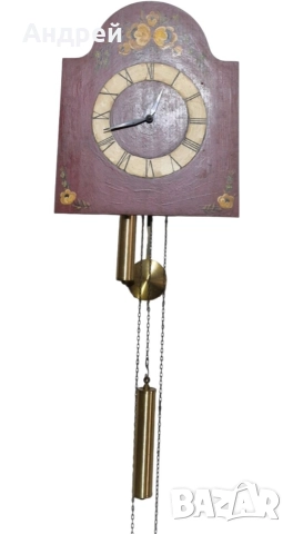 Немски Рисуван Стенен Часовник