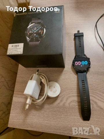 Часовник Huawei GT2 в отлично състояние, готов за употреба. Изключително функционален и стилен аксес