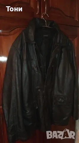 Ново Мъжко Зимно Яке Изцяло от Натурална Естествена Кожа XL , снимка 14 - Якета - 53661137
