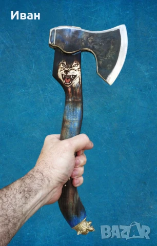 Брадва вълк топор секира томахавка , снимка 10 - Екипировка - 50576349