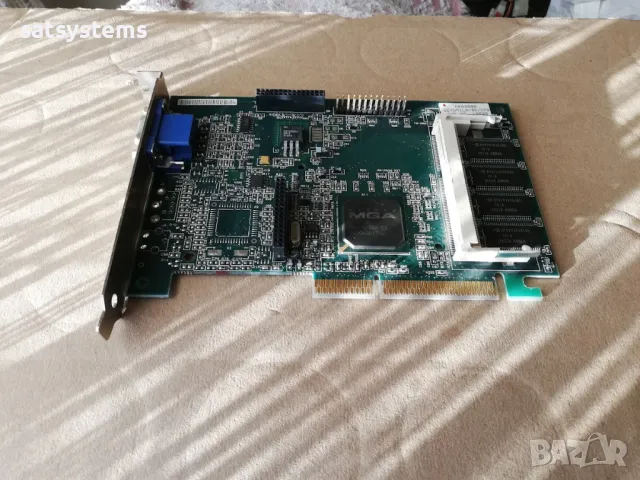 Видео карта Matrox MGI G2+DMILA/8D/CPQ 8MB AGP, снимка 5 - Видеокарти - 47978461