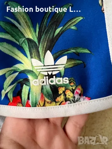 Adidas оригинални сини къси спортни панталонки S размер 💙, снимка 3 - Къси панталони и бермуди - 46982228