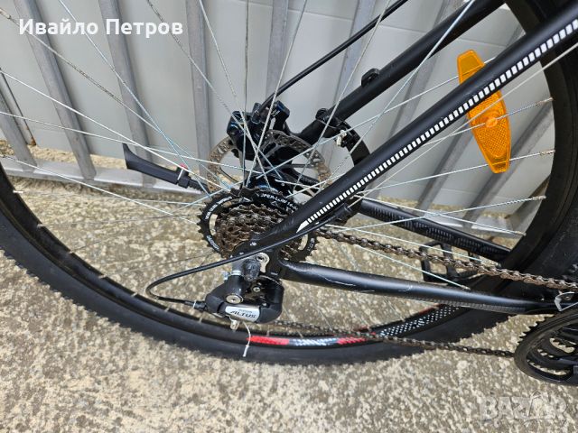 Хидравлика-алуминиев велосипед 29 цола AXESS-шест месеца гаранция, снимка 6 - Велосипеди - 45745388