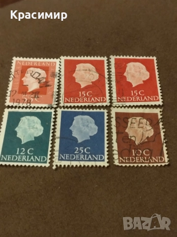 Пощенски марки Нидерландия., снимка 6 - Филателия - 52216902