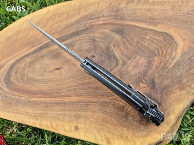 Руски сгъваем нож НОКС Нукер,дизайн А.Бирюков, снимка 8 - Ножове - 50667510