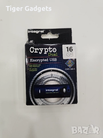 Integral Crypto-140-2 16GB USB 3.0 – криптирана флаш памет с двоен паролен достъп и AES 256-bit, снимка 7 - Друга електроника - 53971253
