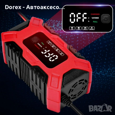 Автоматично Smart Импулсно Зарядно за Акумулатор 12V 6A, снимка 3 - Аксесоари и консумативи - 53616743