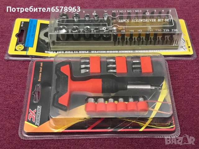 Комплекти инструменти отвертки и гидории