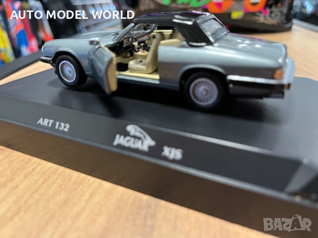 Колекционерски модел метална количка Auto Art Jaguar XJS V12 1:43, снимка 3 - Колекции - 52448084