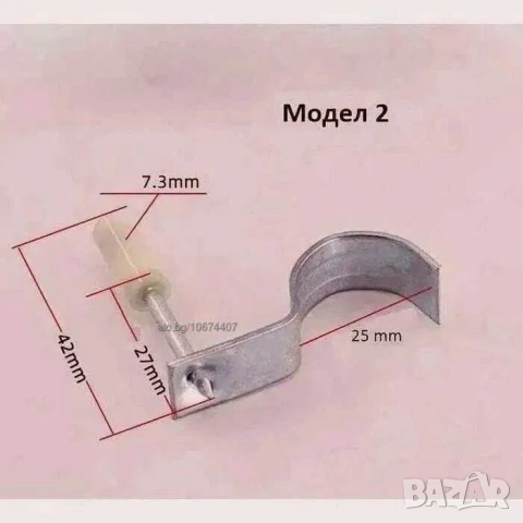 Пирони със заряд 100 броя за пистолет за пирони, Различни видове, Най-добри цени! За дърво, бетон, м, снимка 3 - Други инструменти - 54152240
