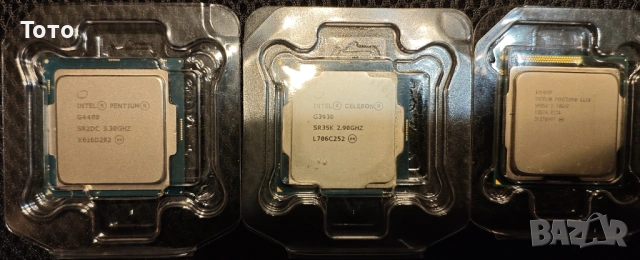 Продавам няколко процесора - Intel Pentium G4400/Intel Celeron G3930/Intel Pentium G630, снимка 4 - Процесори - 53976581