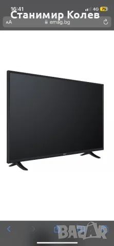 Продавам led телевизор Finlux 55" 4К, снимка 1 - Телевизори - 47152324