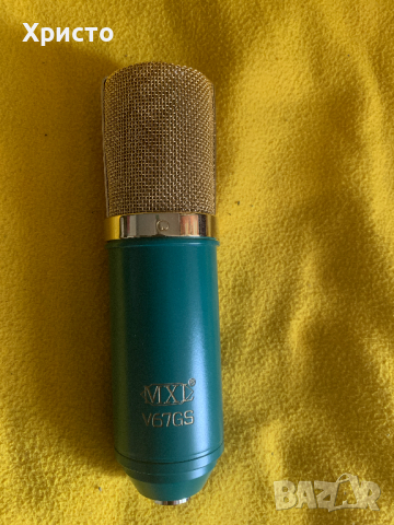 Студиен кондензаторен микрофон MXL V67GS