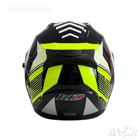 КАСКА ЗА МОТОР С ОЧИЛА, Размери S, M, L, XL - Сив/Неон - 721419, снимка 6 - Аксесоари и консумативи - 51225239