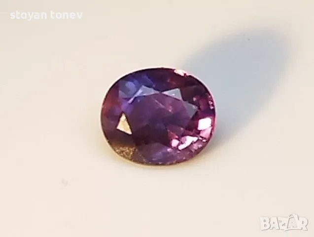 Сапфир с променящ се цвят и VS чистота - 1.03кт.! Сертифициран! Нов!, снимка 10 - Други - 50136185