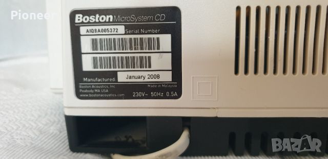 boston microsystem cd, снимка 10 - Ресийвъри, усилватели, смесителни пултове - 46162210