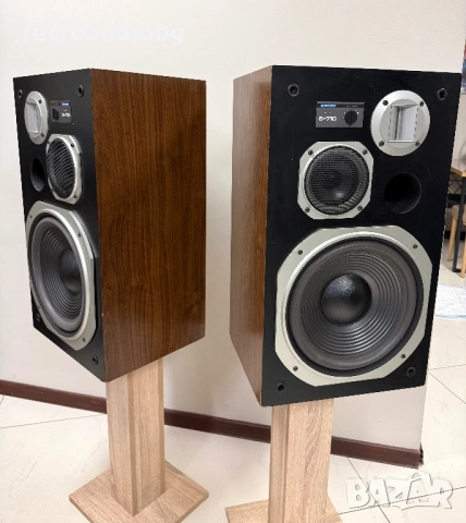 🔈Колекционерски трилентови тонколони PIONEER S-710 - 90-180W - 6.3 ома🔈, снимка 3 - Тонколони - 53828339