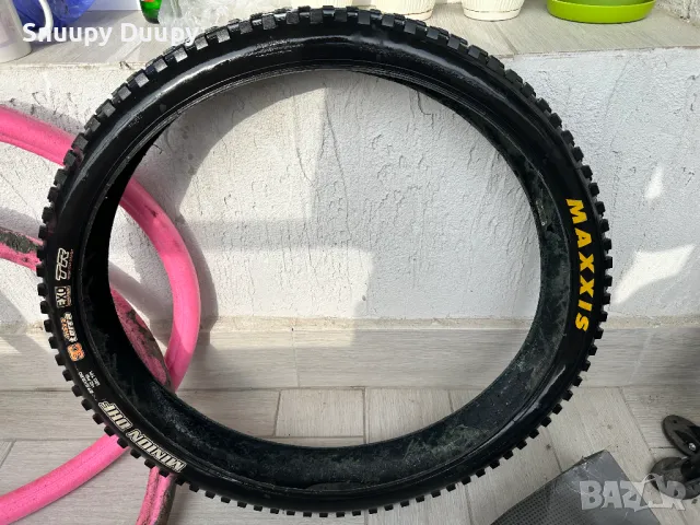 Гума Maxxis DHF 3C MaxxTerra 27.5" x 2.6, снимка 2 - Части за велосипеди - 48297869