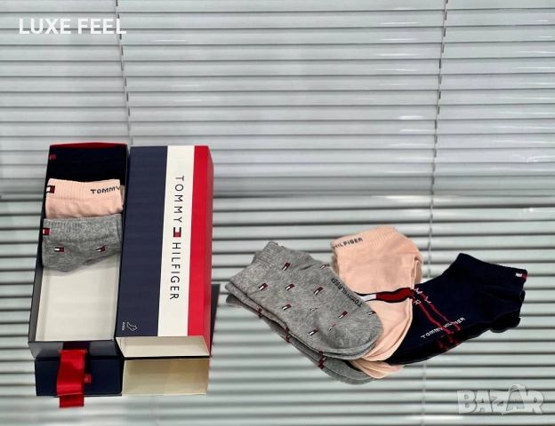 Дамски Къси Чорапи -6бр Кутия ⚜️Dior Versace Victoria Secret Nike Adidas , снимка 9 - Дамски чорапи - 52959984