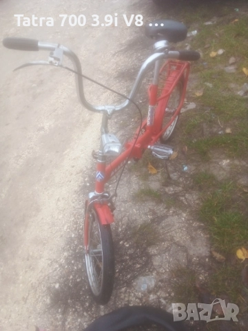 Балкан,Велосипед сгъваем. Производство 1977г НРБ,МК Балкан Ловеч , снимка 2 - Велосипеди - 52347881