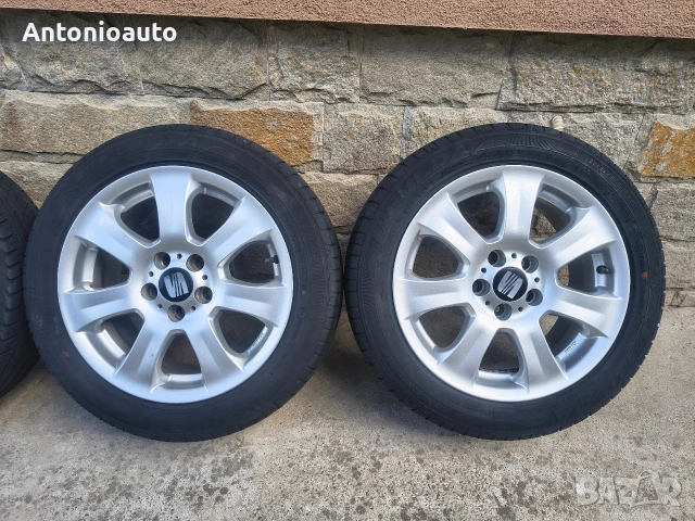 5х100 - 15 цола оригинални немски джанти за SEAT Ibiza 5 x 100 Volkswagen Polo 5x100 SKODA Fabia, снимка 5 - Гуми и джанти - 54292327