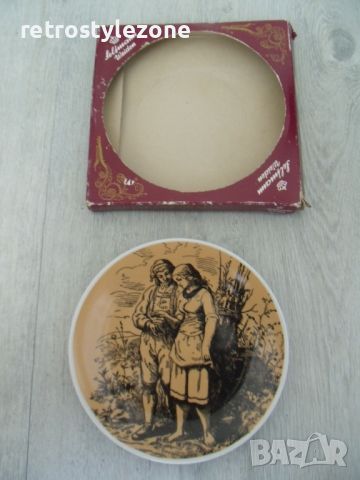 № 7535 стара порцеланова чиния / пано  - feltmann Weiden  Bavaria  