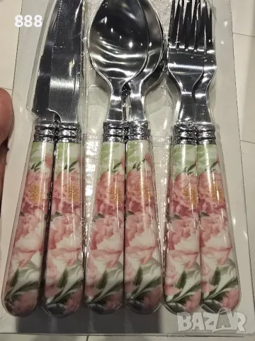прибори за хранене 12 броя, снимка 2 - Прибори за хранене, готвене и сервиране - 50229599