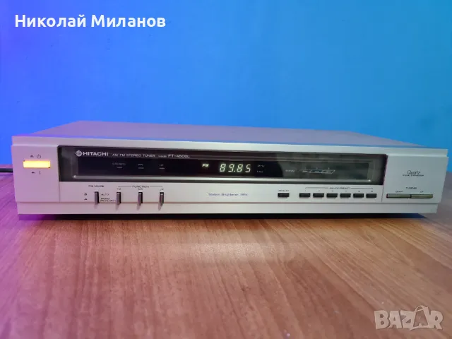 Hitachi FT-4500L AM/FM Tuner Тунер, снимка 5 - Радиокасетофони, транзистори - 47199361