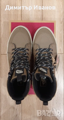 НОВИ! Обувки Vans Mte Sk8 Hi Waterproof Insulated, номер 44, снимка 5 - Мъжки боти - 53976558