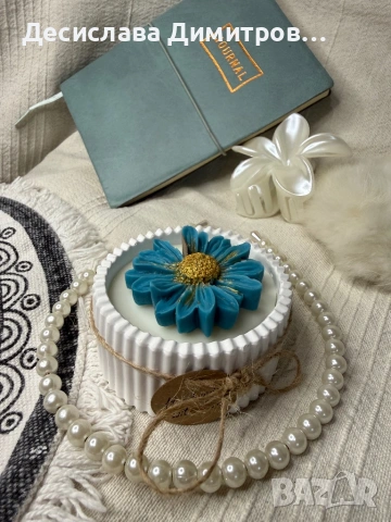 Ръчно изработени соеви свещи – подарък за Свети Валентин ,8 март,повод