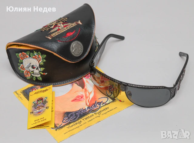 Слънчеви очила Ed Hardy с метални рамки,