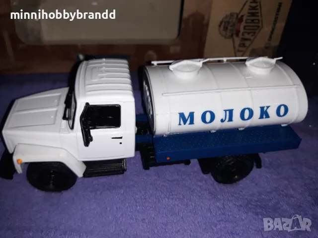 GAZ  3307 MOLOKO ГАЗ 3307 МОЛОКО 1.43  Scale  Deagostini . , снимка 17 - Колекции - 47340855