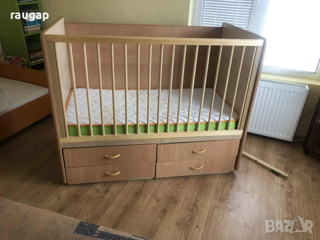 Бебешко легло с люлка , снимка 2 - Бебешки легла и матраци - 52492576