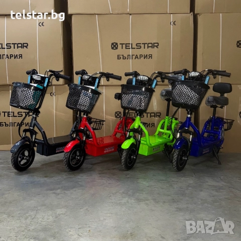 Електрически сгъваем скутер Telstar 300-4 PRO MINI HARLEY Нов модел 2025, високопроизводителни батер, снимка 2 - Мотоциклети и мототехника - 52426053
