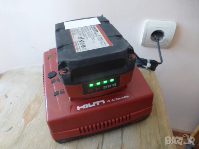 Зарядно С 4/36-ACS за батерии HILTI Хилти, снимка 12 - Други инструменти - 53567340