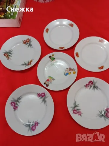 различни чинии порцелан
