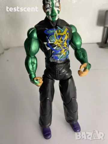 Екшън фигура TNA Jeff Hardy Deluxe Impact Джеф Харди Делюкс играчка WWE, снимка 4 - Колекции - 48747682