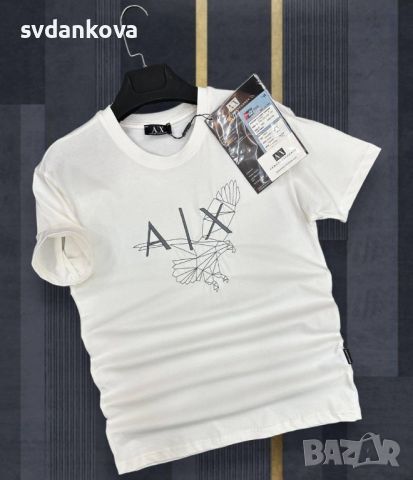Мъжка тениска Armani Exchange Реплика ААА+, снимка 3 - Тениски - 46224907