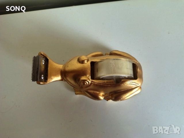 Страхотна Златна Канцеларска Жаба, снимка 2 - Ученически пособия, канцеларски материали - 52787229