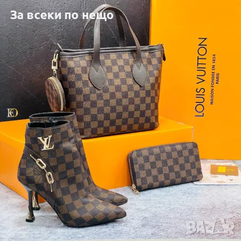 Дамски боти Louis Vuitton Код D705, снимка 9 - Дамски боти - 46997368