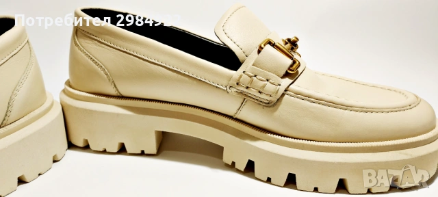 Обувки Massimo Dutti кравешка кожа номер 37 Стелка 24cm , снимка 7 - Дамски ежедневни обувки - 53297628